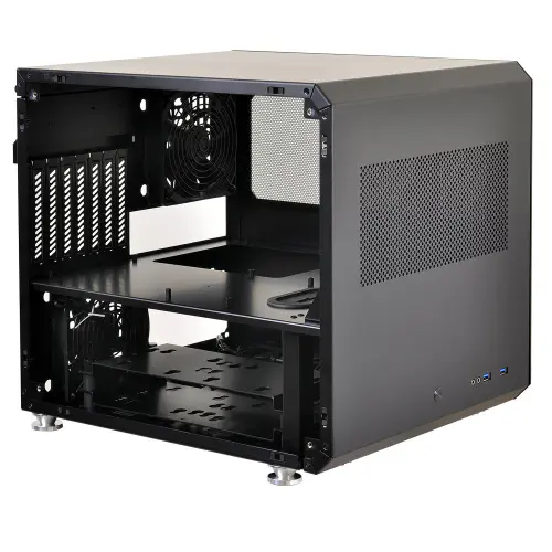 Lian Li PC-V33 A Small Footprint Cube Case With Room Inside 2 Lian Li PC-V33 A Small Footprint Cube Case With Room Inside aluminum, Case, Chassis, enclosure, Lian Li 2