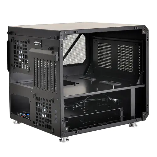 Lian Li PC-V33 A Small Footprint Cube Case With Room Inside 3 Lian Li PC-V33 A Small Footprint Cube Case With Room Inside aluminum, Case, Chassis, enclosure, Lian Li 3
