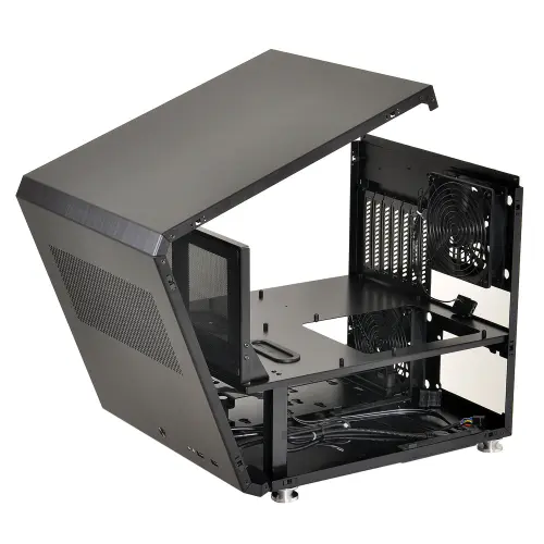 Lian Li PC-V33 A Small Footprint Cube Case With Room Inside 5 Lian Li PC-V33 A Small Footprint Cube Case With Room Inside aluminum, Case, Chassis, enclosure, Lian Li 5