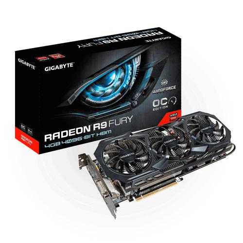 Gigabyte Rolls Out Radeon R9 Fury Windforce OC Video Card AMD, Gigabyte, r9 fury, Radeon, Video Card 6