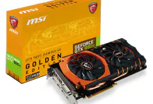 GTX 980Ti Gets the MSI Gaming Golden Edition Treatment 4 GTX 980Ti Gets the MSI Gaming Golden Edition Treatment Gaming, GeForce, golden edition, gtx 980 Ti, MSI, Nvidia 1