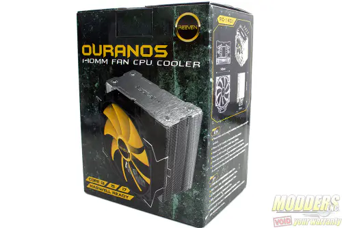 Reeven Ouranos CPU Cooler Review: Size + Smarts 2 Reeven Ouranos CPU Cooler Review: Size + Smarts 140mm, CPU Cooler, heatsink, ouranos, reeven 1