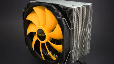 Reeven Ouranos CPU Cooler Review: Size + Smarts heatsink 8
