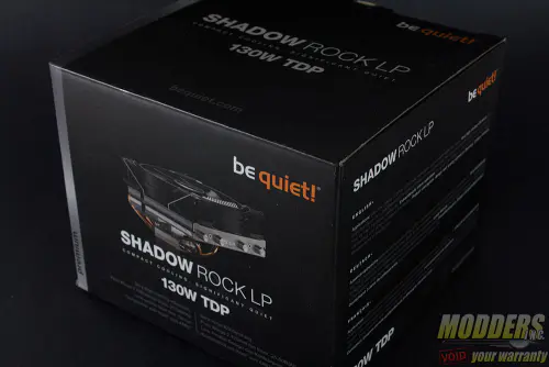 Be Quiet Shadow Rock LP Packaging