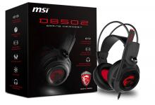 MSI Introduces DS502 7.1 USB Gaming Headset 7.1 surround, ds502, Headphones / Audio, Headset, MSI 1