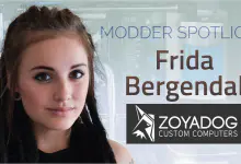 Modder Spotlight: Frida "Zoyadog" Bergendal casemod, feature, modder, modding, spotlight, sweden, zoya, zoyadog 1