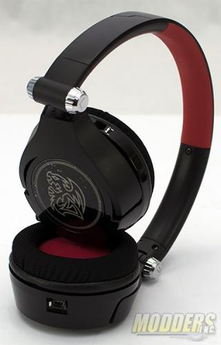 ThermalTake Cronos Go Gaming Headset Review Headset, led, on ear, thermatake, TteSports 2