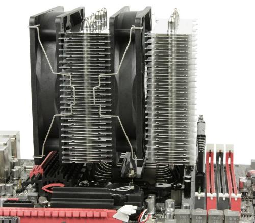 Twin-tower CPU Cooler Scythe FUMA Announced 120mm, CPU Cooler, fuma, Scythe, slip stream 12