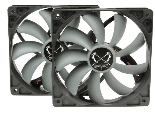 Twin-tower CPU Cooler Scythe FUMA Announced 120mm, CPU Cooler, fuma, Scythe, slip stream 10