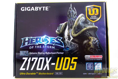 Gigabyte Z170X-UD5 Box Front