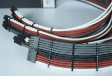 MDPC-X Sleeving Overview case modding, mpdc-x, power supply, psu, sleeving 4