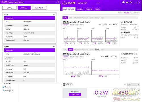 NZXT CAM 3.0 PC Monitoring Software Review monitoring, NZXT, NZXT CAM, software 7
