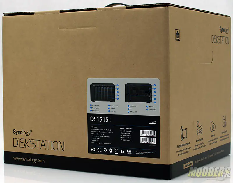 Synology DiskStation DS1515+ Network Attached Storage Review 3 Synology DiskStation DS1515+ Network Attached Storage Review 1GB, Linux, NAS, network, RAID, SATA, Synology 2