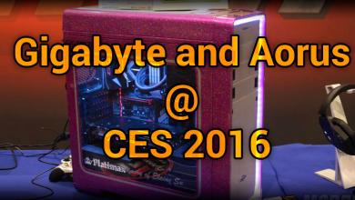 Gigabyte and Aorus @ CES 2016 auros 1