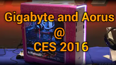 Gigabyte and Aorus @ CES 2016 PC News, Hardware, Software 4
