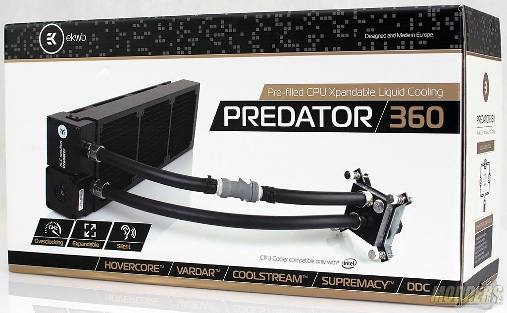 EKWB EK-XLC Predator 360 All-In-One CPU Liquid Cooling Unit Review AIO, all in one, EK, EKWB, overclocking, vardar, watercooling 1