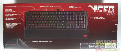 Patriot Viper V760 Keyboard Review 3 Patriot Viper V760 Keyboard Review Kailh brown switches, Keyboard, Patriot, Viper V760 Keyboard 2