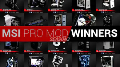 MSI PRO MOD S3 Winners