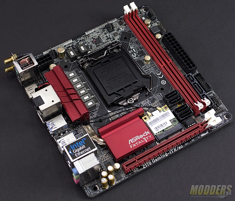 ASRock Fatal1ty Z170 Gaming-ITX/AC Motherboard Review - Modders Inc