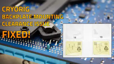 CRYORIG Now Offers Alternate Mounting Parts for C7 and M9i/M9a Coolers 1 Cryorig alternate mounting fix