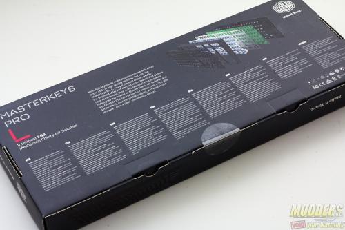 Cooler Master MasterKeys Pro L Keyboard Packaging