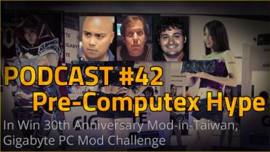 Podcast #42 – Pre-Computex Hype booth babes, Computex, Gigabyte, InWin, modding, podcast, taiwan 2