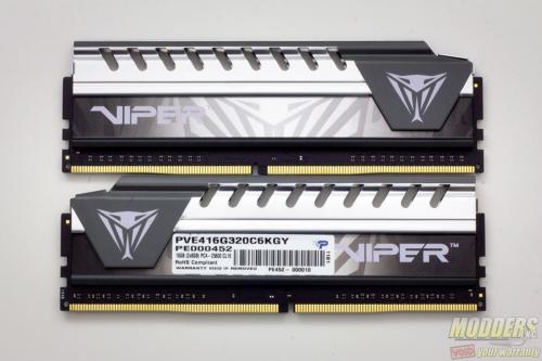 Patriot Viper Elite 3200MHz CL16 PVE48G320C6KGY 2x8GB DDR4 Review: Overclocking for All ddr4, Memory, Patriot, Samsung 1
