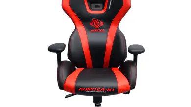 Auroza X1 Gaming Chair 5 AUROZA XI GLOW PC GAMING CHAIR (BLACK/RED)