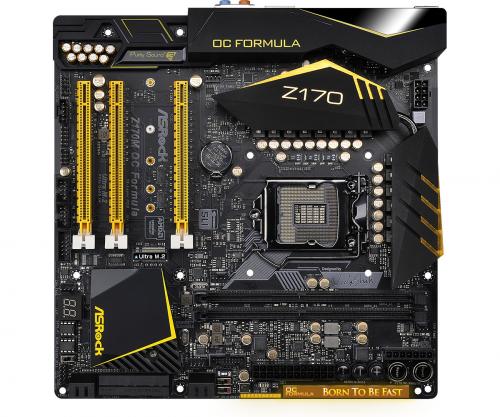 ASRock Z170 OC Formula Now Available in mATX: Z170M OC Formula ASRock, ddr4, Motherboard, oc formula, overclocking, skylake, z170m 1