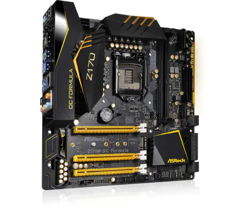 ASRock Z170 OC Formula Now Available in mATX: Z170M OC Formula 5 ASRock Z170 OC Formula Now Available in mATX: Z170M OC Formula ASRock, ddr4, Motherboard, oc formula, overclocking, skylake, z170m 3