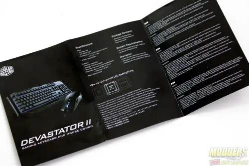 Cooler Master Devastator II Keyboard+Mouse Combo Review: Working-class Gaming Hero 5 Cooler Master Devastator II Keyboard+Mouse Combo Manual