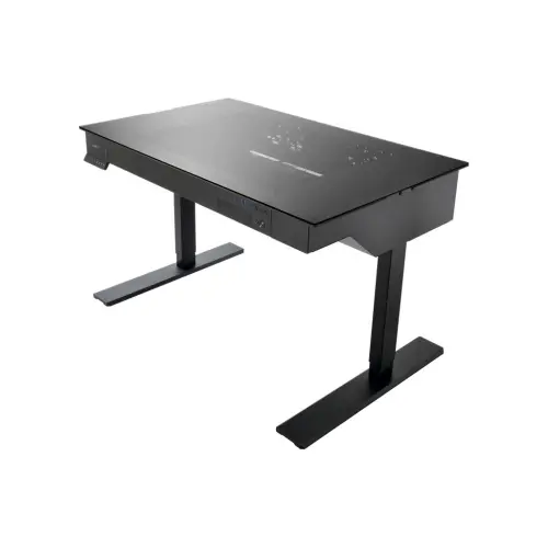 Lian Li's Computer Desk Line Now has Standing Desk DK-04 2 Lian Li's Computer Desk Line Now has Standing Desk DK-04 aluminum, Case, desk, dk-04, Lian Li, standing 1