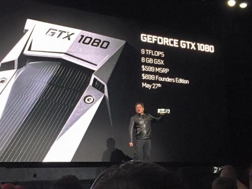NVIDIA Announces GTX 1080 for $599 and GTX 1070 for $379, Faster than SLI 980's dreamhack, gtx 1080, Nvidia, pascal 1