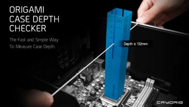CRYORIG Origami Case Depth Compatibility Checker Now Available clearance 1