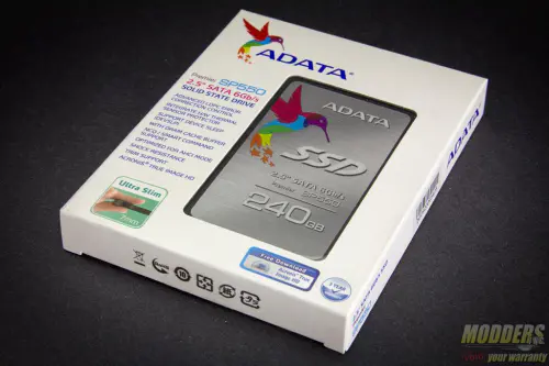 ADATA SP550 SSD Packaging