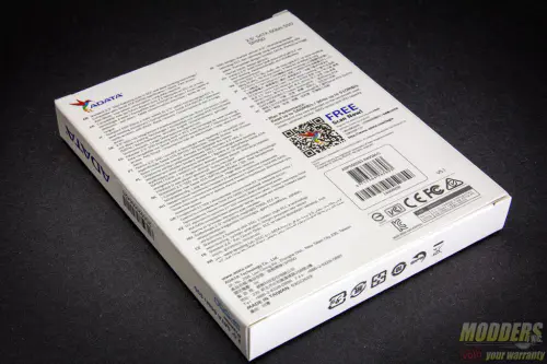 ADATA SP550 SSD Packaging