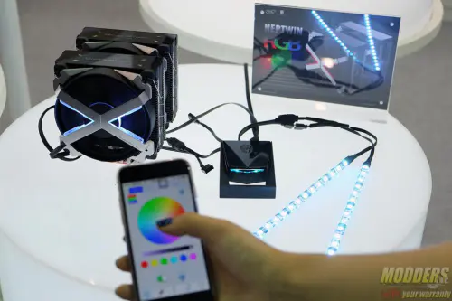 RGB LED Goes Wireless with Deepcool MF360 Fan and Neptwin RGB 2 Deepcool RGB LED