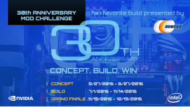 GIGABYTE 30th Anniversary Mod2Win Modding Challenge casemod 1