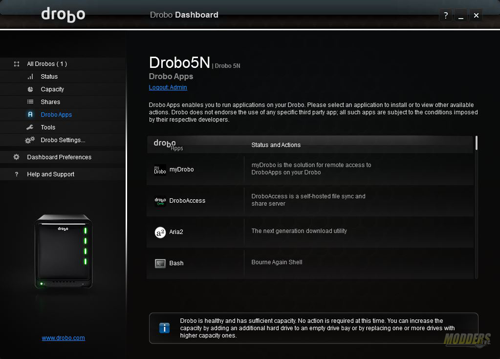 Drobo 5N review: Protection with BeyondRAID BeyondRAID, Drobo 5N, NAS, Storage 8