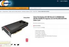 AMD Radeon RX 480 Spotted in NewEgg , Launching June 29 Radeon, rx 480, Video Card, VISIONTEK 10