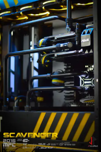 Suchao Prowphong of Thailand Crowned Thermaltake's First Modding Fighting Champion 9 Jesse Palacio's SCAVENGER casemod