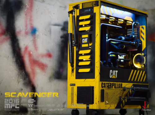 Suchao Prowphong of Thailand Crowned Thermaltake's First Modding Fighting Champion 4 Jesse Palacio's SCAVENGER casemod