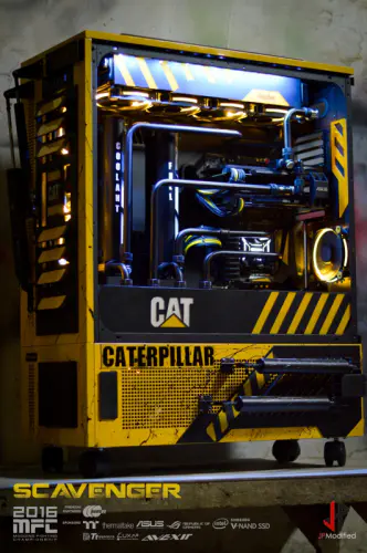 Suchao Prowphong of Thailand Crowned Thermaltake's First Modding Fighting Champion 10 Jesse Palacio's SCAVENGER casemod