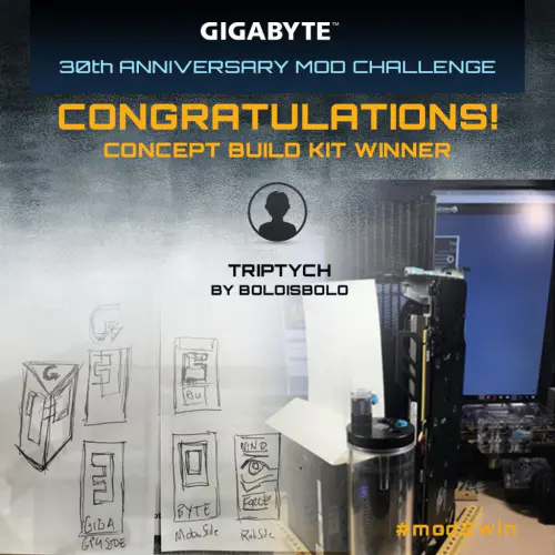 GIGABYTE #MOD2WIN Concept Build-Kit Winners Announced 5 #Mod2Win