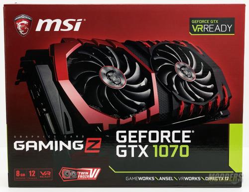 GEFORCE® GTX 1070 GAMING Z 8G