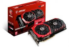 MSI Offers Up Four RX 480 Gaming Series Models with Twin Frozr VI Cooler Gaming, MSI, overclocked, Radeon, rx 480, twin frozr VI, video cards, vr 2