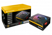 Thermaltake Toughpower DPS G RGB Gold Series Digital PSU is VR Ready Certificated power supply, psu, Thermaltake 3