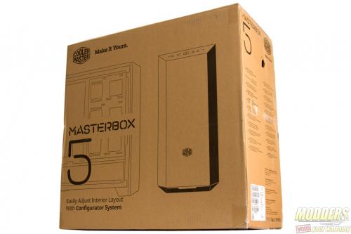 CM MasterBox 5 Windowed Black with MeshFlow Front Panel