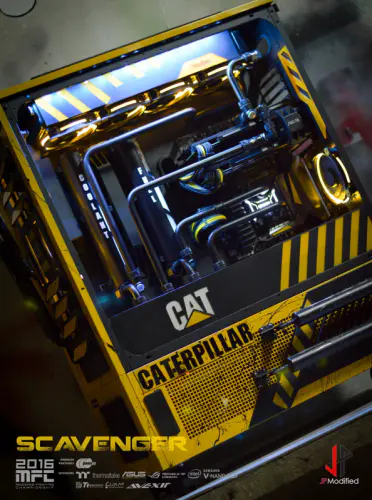 Suchao Prowphong of Thailand Crowned Thermaltake's First Modding Fighting Champion 7 Jesse Palacio's SCAVENGER casemod