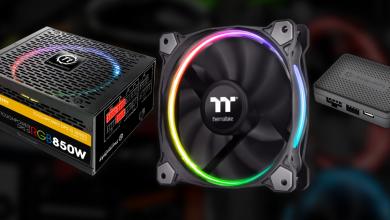 Thermaltake Doubles Down on RGB LED with new Riing Fans and DPS G PSU radiator 20